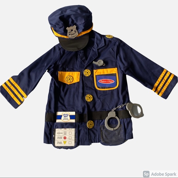 melissa and doug police officer costume